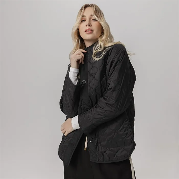 Quilted Jacket In Black | Jackets & Vests | Stirling Sports